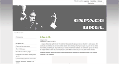 Desktop Screenshot of espacebrel.net