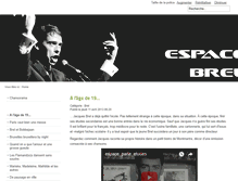 Tablet Screenshot of espacebrel.net